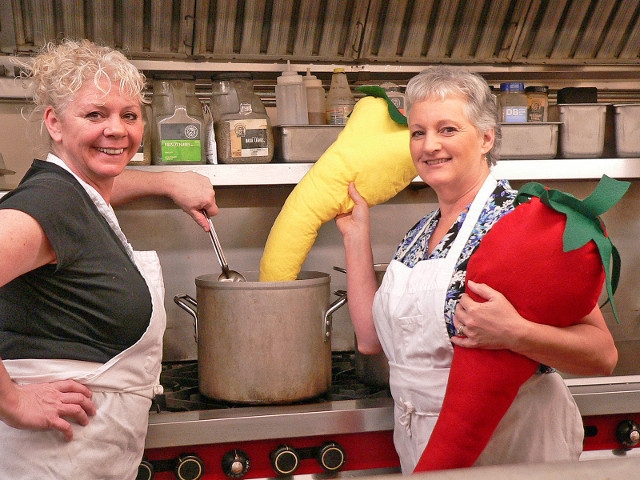 Bishop’s Commons Food Service Team To Help Warm Up Oswego