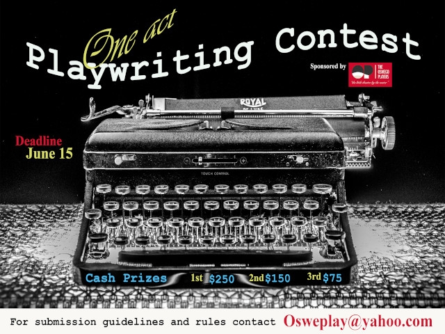 Deadline for 2022 Don McCann Playwriting Contest is June 15