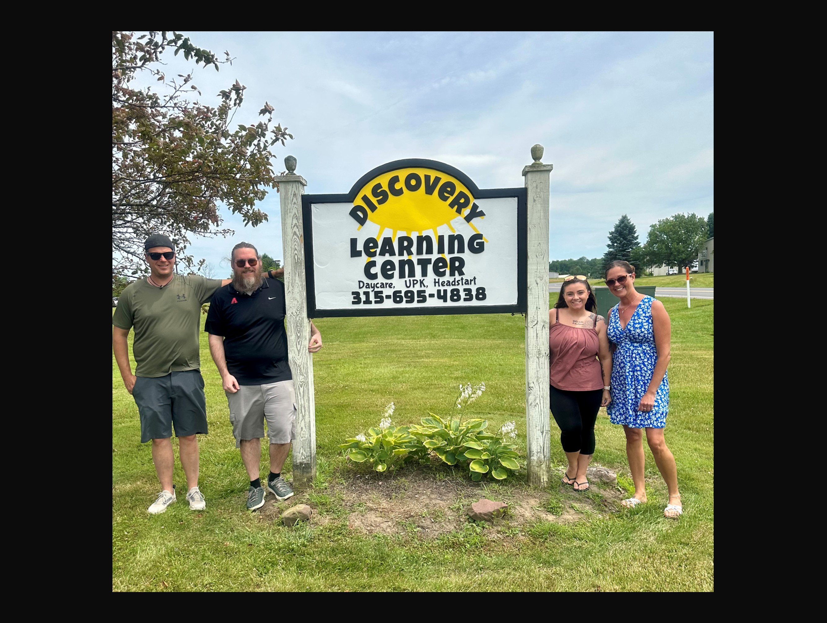CiTi Boces Constructs Sign for OCO's Discovery Learning Center