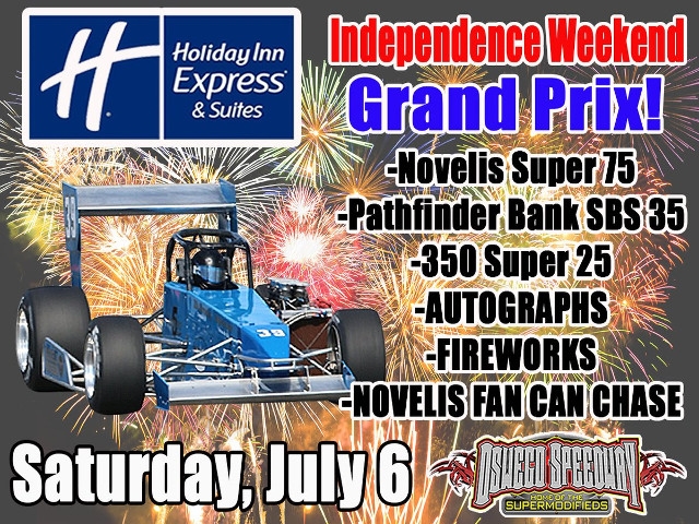 Holiday Inn Express &amp; Suites Presents Huge Independence Weekend Special at Oswego Speedway July 6th