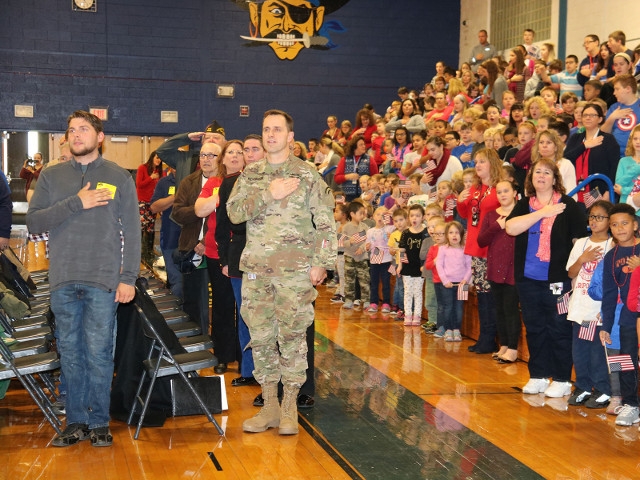 Leighton Elementary Honors Community Veterans Nov 9th