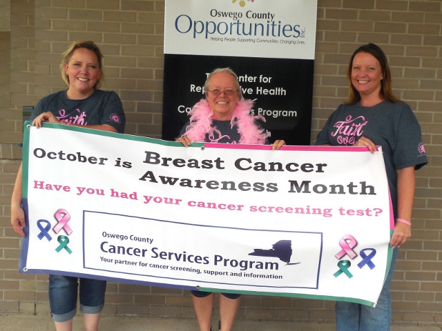 Cancer Services Program Kicks Off 2017 Breast Cancer Awareness Month