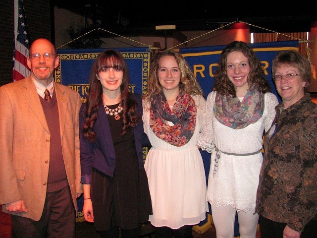 Oswego Rotary Recognized OHS Seniors