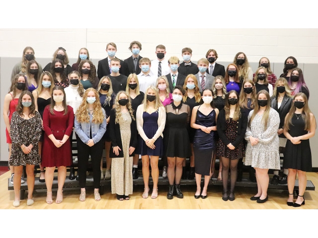 80-Plus Students Inducted to PVM National Honor Society
