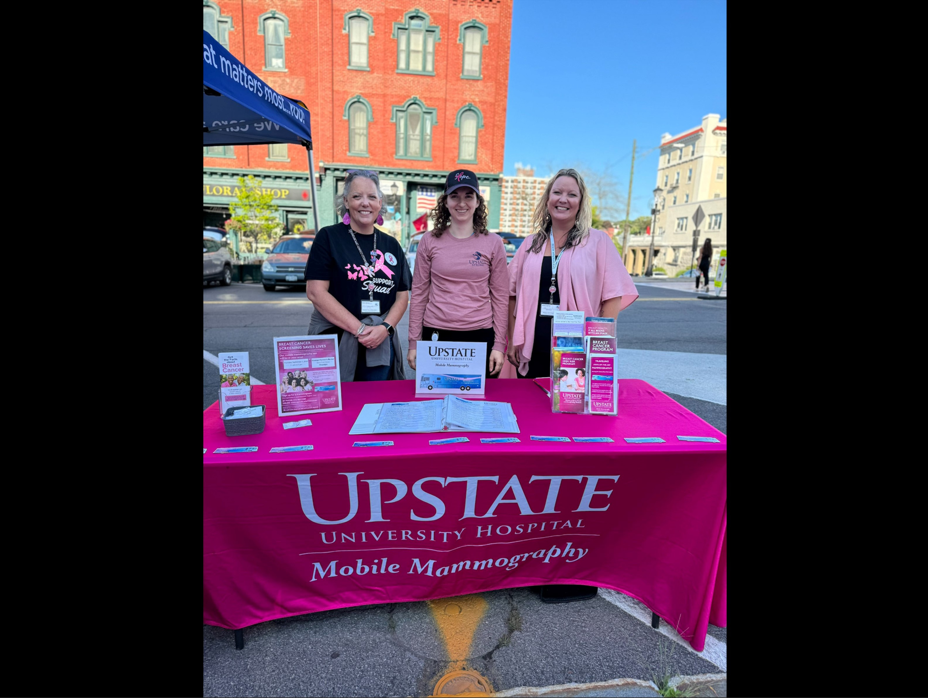 Upstate University Hospital's Mammography Van to Visit Oswego Farmer's Market September 5