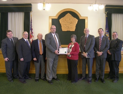 Oswego County Legislature recognizes Langdon
