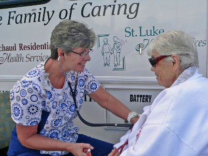 St. Luke ADHC nurses offer free screenings at Farmers' Market Thursday