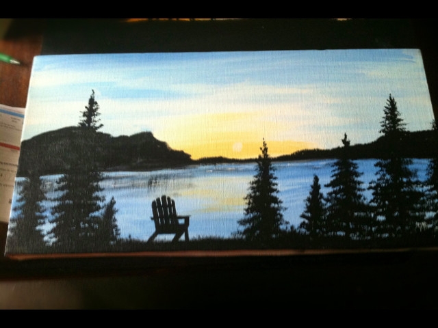 Introduction to Acrylic Painting at Amboy 4-H Environmental Ed Center Oct 22