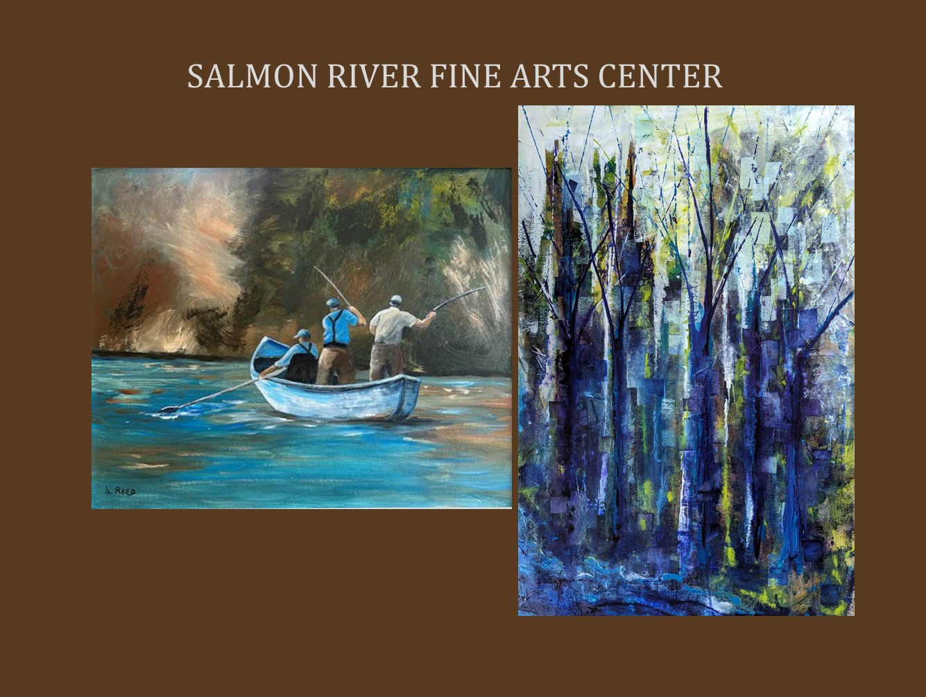 Artists: Call for Entries 2024 "Hooked on Salmon River" Themed and Juried Show
