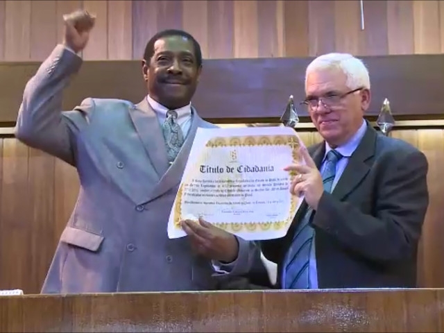 Brazilian State Honors Alfred Frederick for Contributions to Education