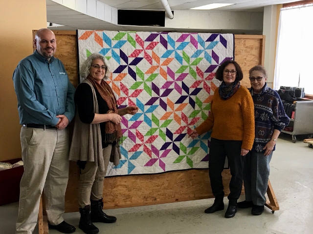 Annual Quilt Raffle Benefits Library and Bookmobile