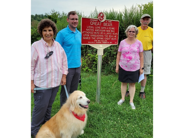 Great Bear Sign Dedication Held Aug. 12th