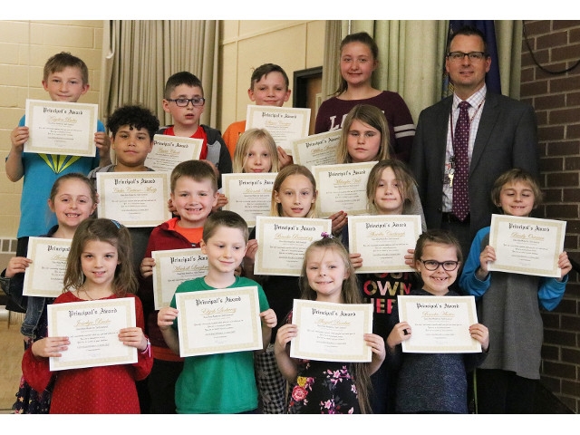Volney Students Receive Awards for Self-Control, Goal Progress