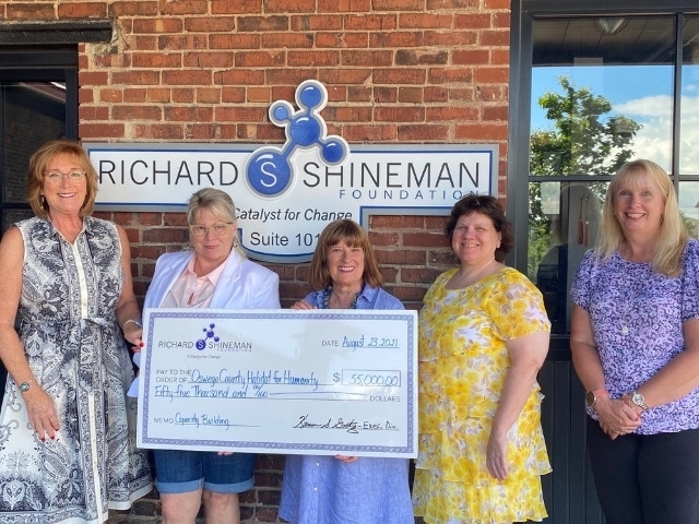 Oswego County Habitat Receives Shineman Foundation Grant