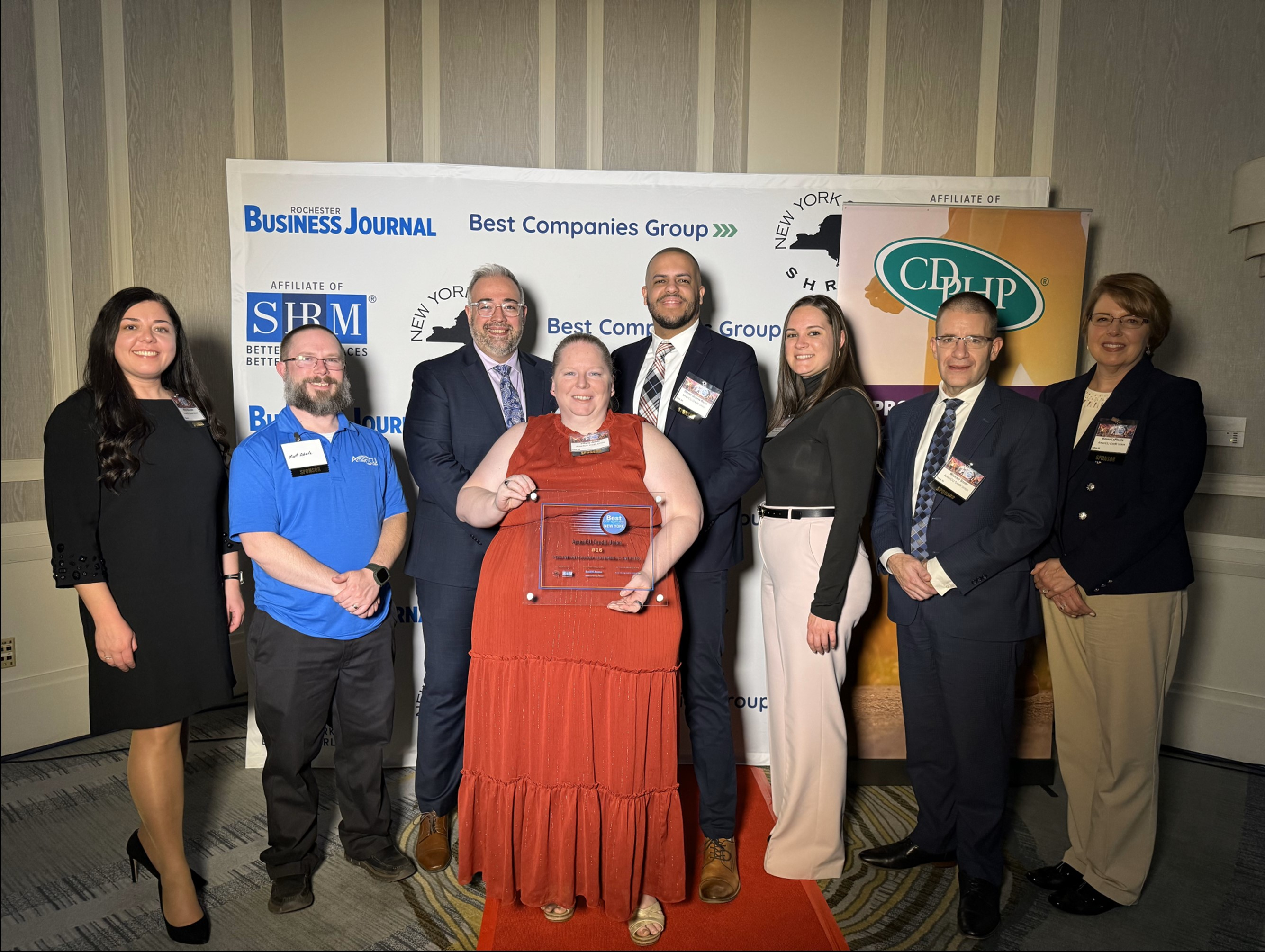 AmeriCU Credit Union Named One of the Best Companies to Work for in New York for the Eighth Year
