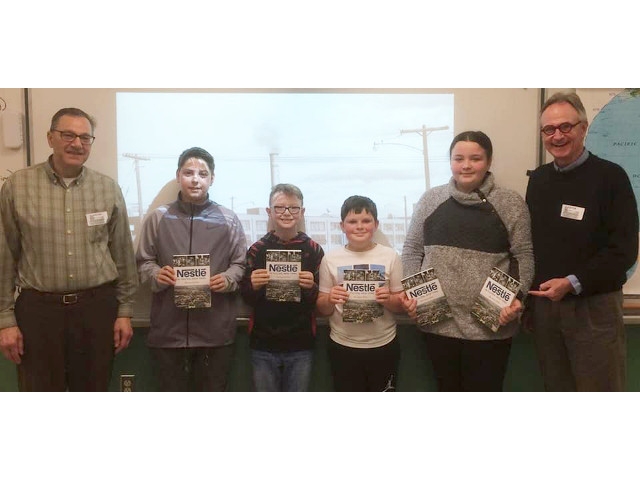 Volney 6th Graders Receive Sweet Lesson From Local Author
