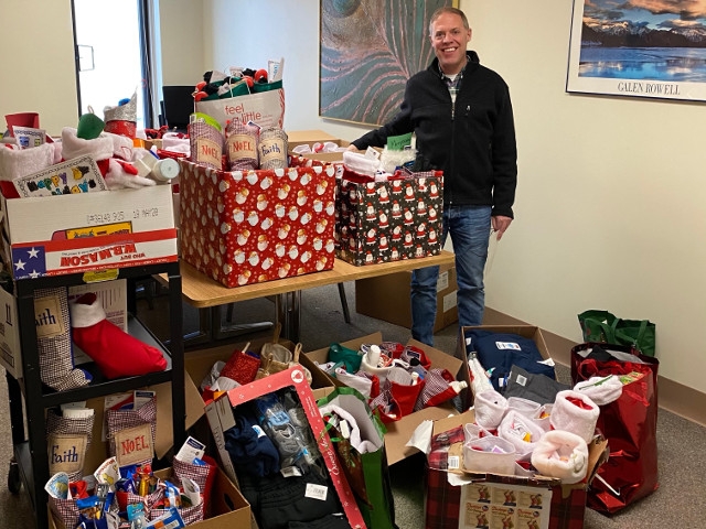 Barclay Delivers Community’s Generous Donations to Veterans