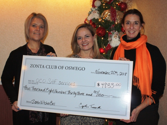 Zonta of Oswego Helps Cast Out Violence Against Women