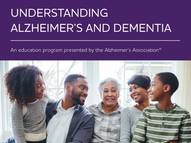 “Understanding Alzheimer’s and Dementia” at Bishop’s Commons Sept. 11th