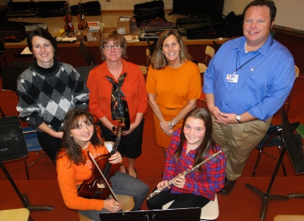 Two Oswego Middle School musicians among elite