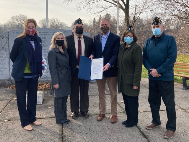 Barclay, Michaels, Fulton Veterans’ Council Honor 2021 Veteran of the Year Peter Allen