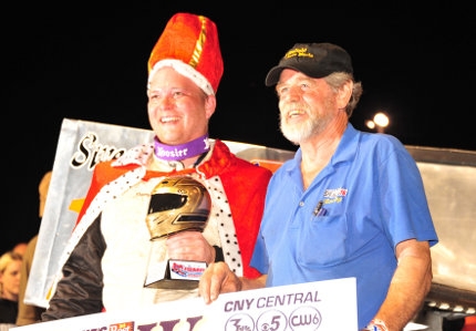 Oswego Speedway’s Best of 2012: King Dave Gruel IV rules Oswego’s KoW