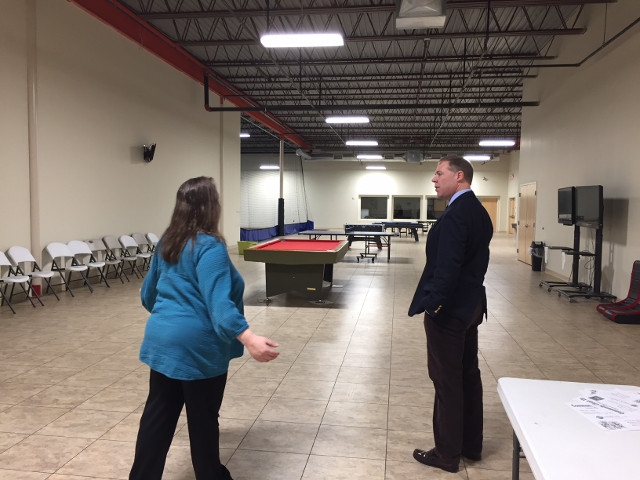 Assemblyman Will Barclay Visits New Catholic Charities Facility