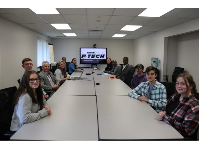 Oswego County P-TECH Meets with Micron