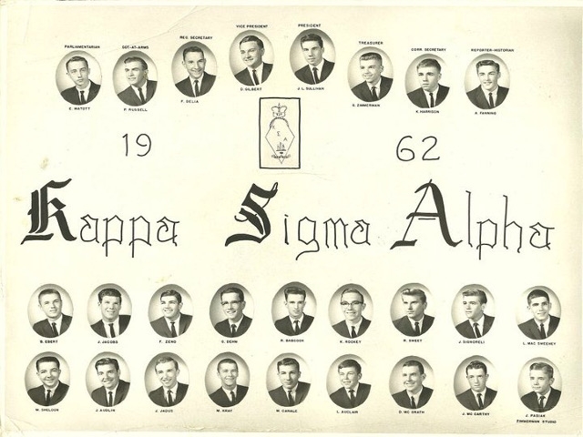 Memoirs of a Small Town Mayor: My High School Fraternity; Kappa Sigma Alpha