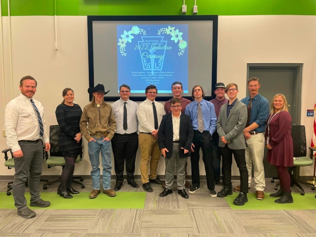 Oswego County PTECH Inducts Six Students into National Honor Society Chapter