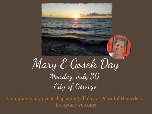 July 30th Proclaimed Mary Gosek Day