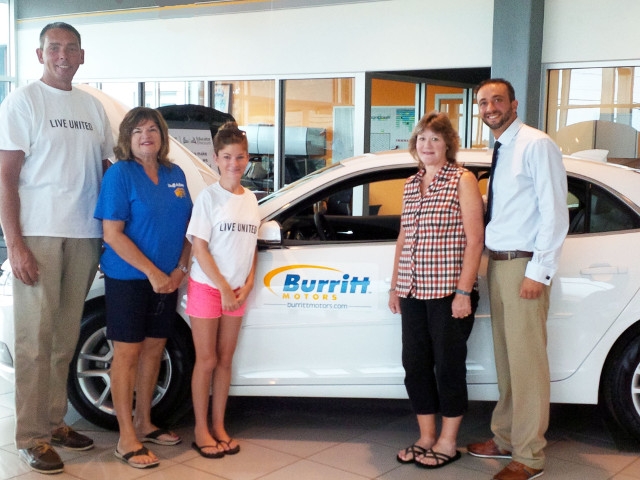 Burritt Motors Support to Drive Stuff-A-Bus Campaign