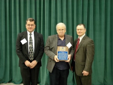 OOC presents award to Ronald L. Woodward Sr.