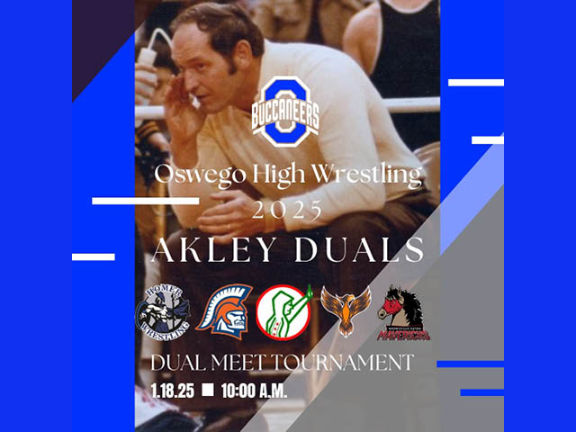 Akley Duals Hosted Sunday by the Oswego Wrestling Program