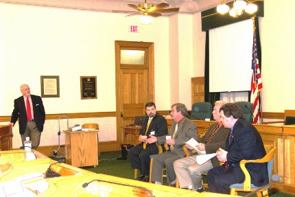 Leadership Oswego County panel in action