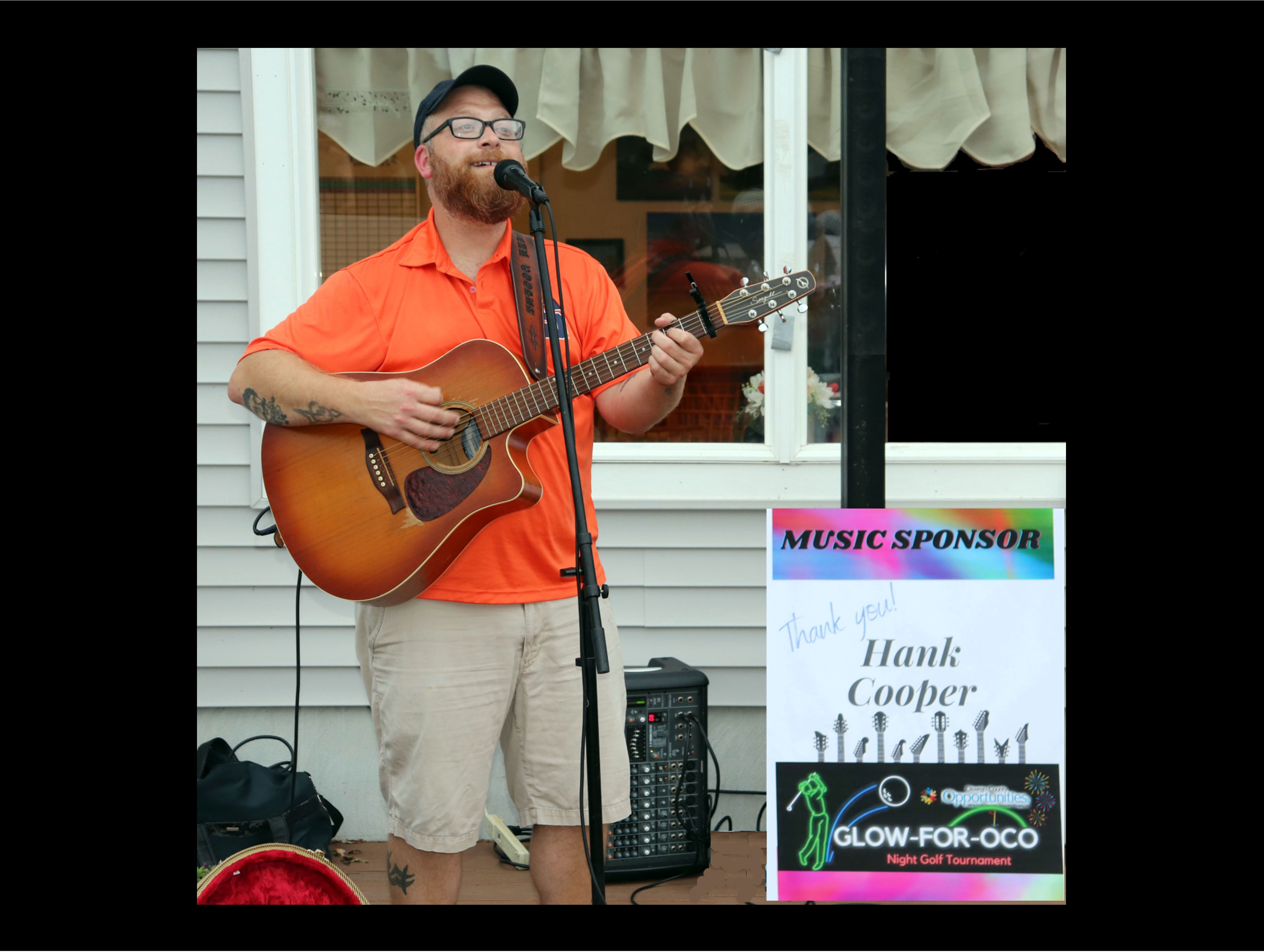 Hank Cooper Returns for OCO Glow a Fun golf Tournament