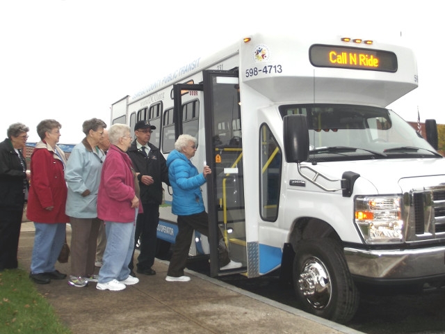 OCO Call-N-Ride Now Free for Seniors 60 and Over
