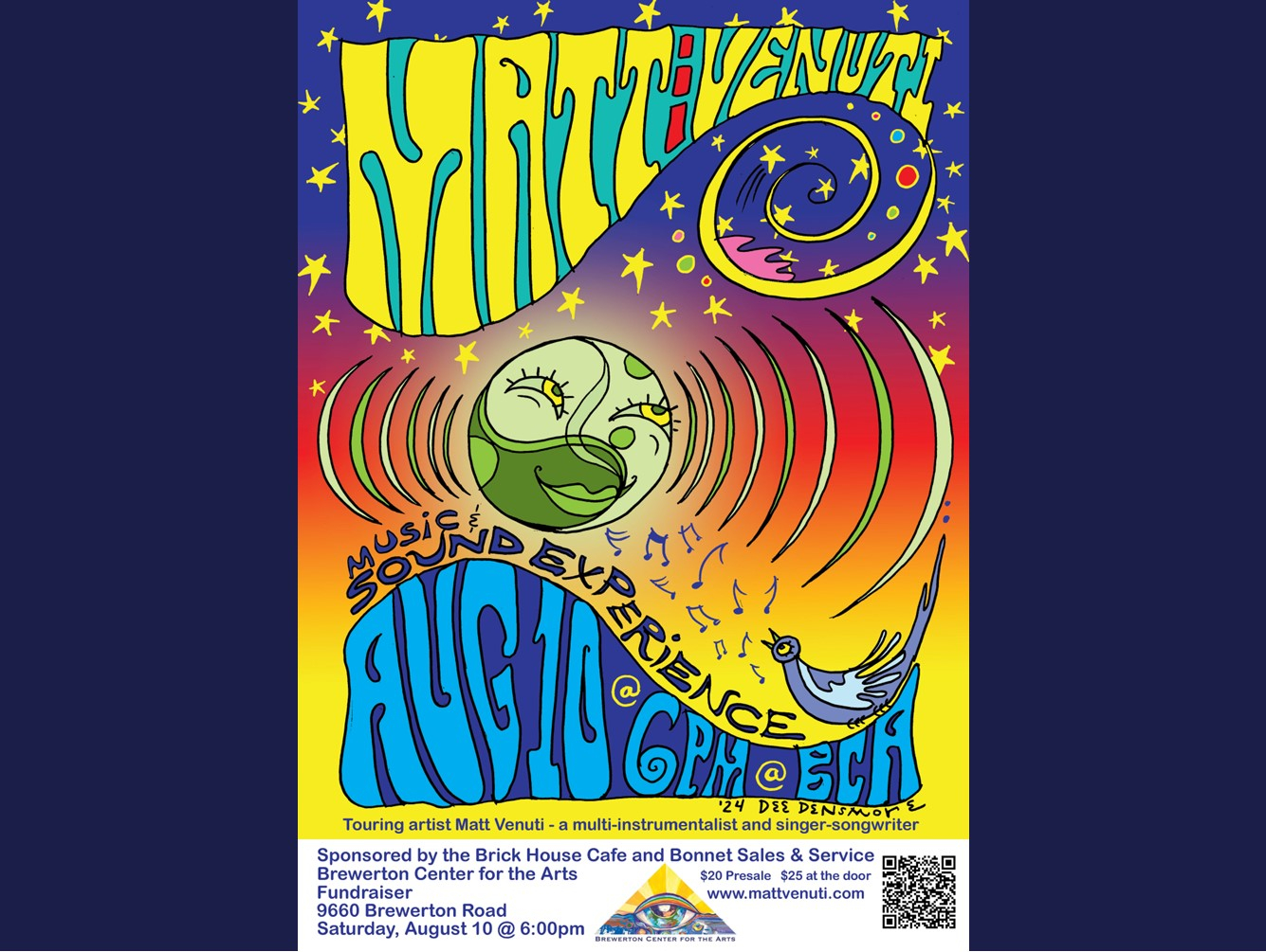 Matt Venuti Music and Sound Experience at the Brewerton Center for the Arts
