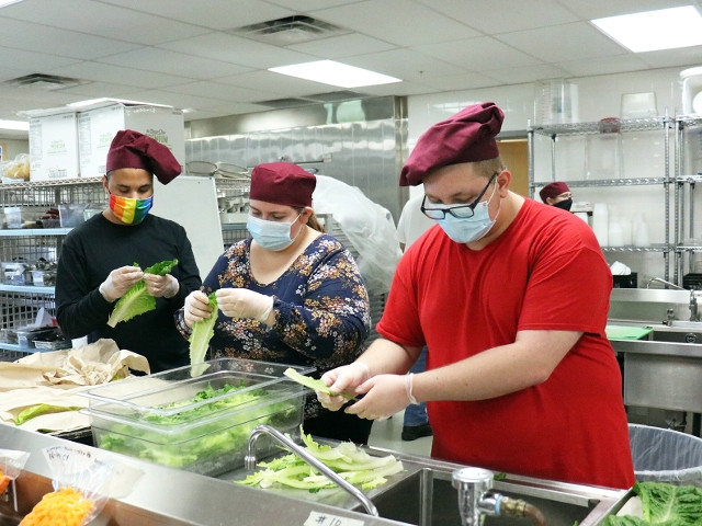 Culinary Arts Caters Fall Dinner for Oswego County Association of Education