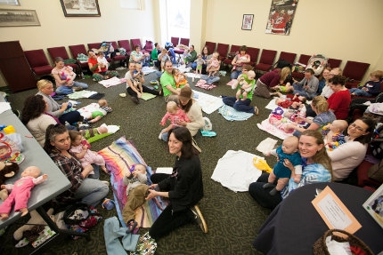 Breaking a Guinness World Record can be as simple as changing your baby's diaper