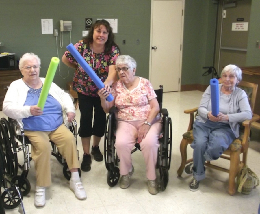 Morningstar Residents Practice Healthy Living