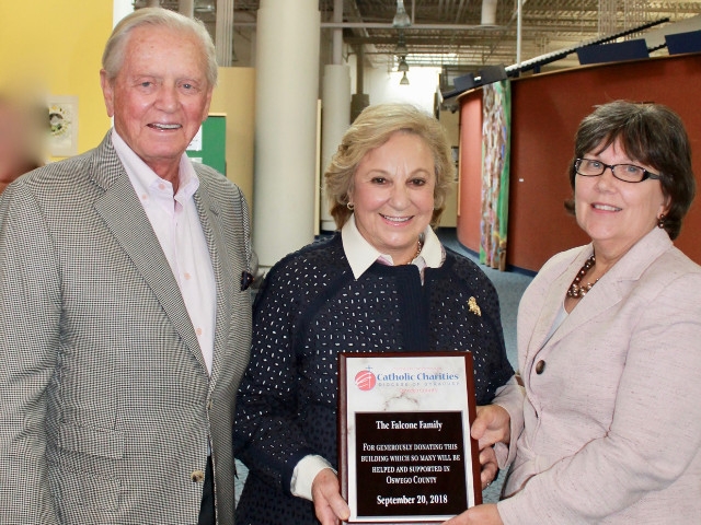 Catholic Charities Dedicates New Building, Honors Falcone, Shineman, Others