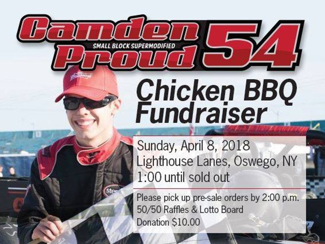 Camden Proud Chicken BBQ Fundraiser April 8