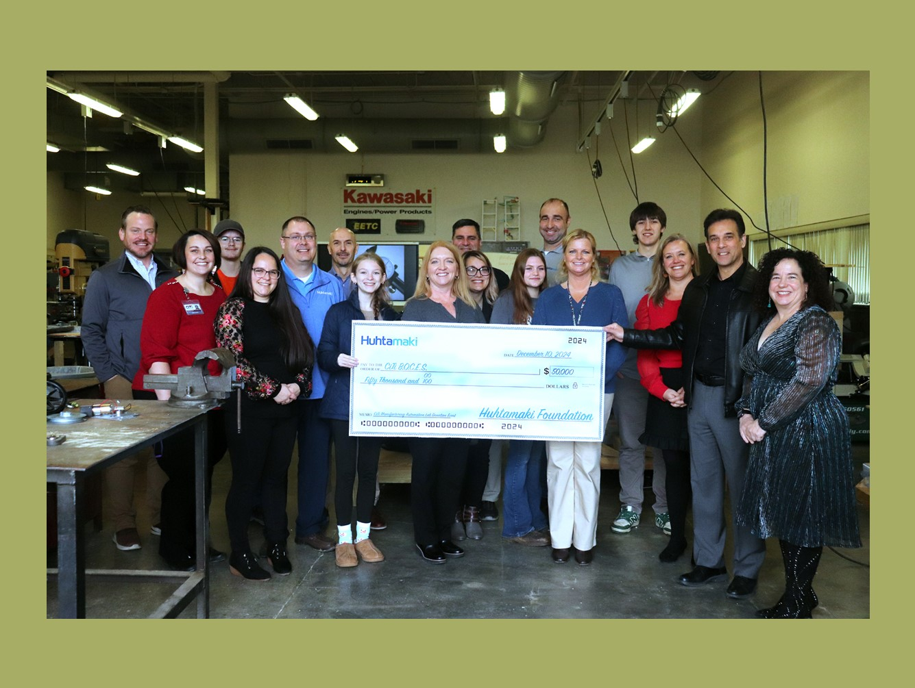 Huhtamaki Foundation Donates $50,000 to Support CiTi Manufacturing and Automation Lab