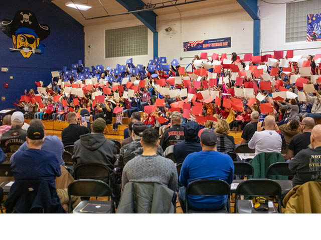 Leighton Elementary Honors Veterans at Special Assembly