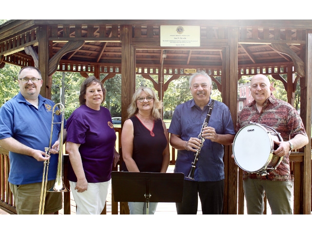 Fulton Lions Sponsor Anthony Joseph Swingtet In August 5th Voorhees Park Concert