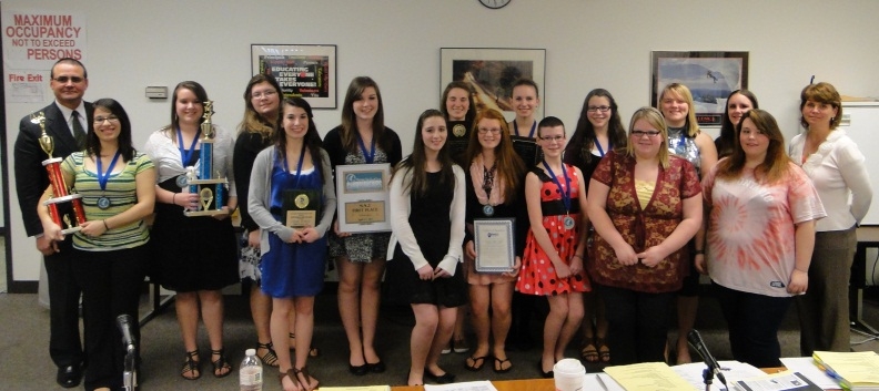 OCSD BOE recognizes Winter Guard