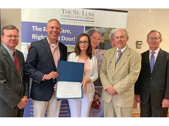 St. Luke Health Services’ Gretchen Rebeor Recognized With LeadingAge NY Employee of Distinction Award