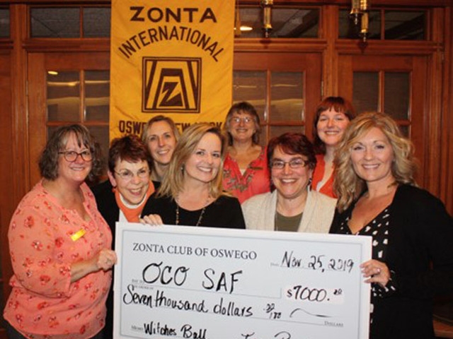 Zonta of Oswego Helps Cast Out Violence Against Women