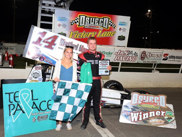 Battle Drives From Ninth to His Sixth Career Oswego Speedway Feature Win